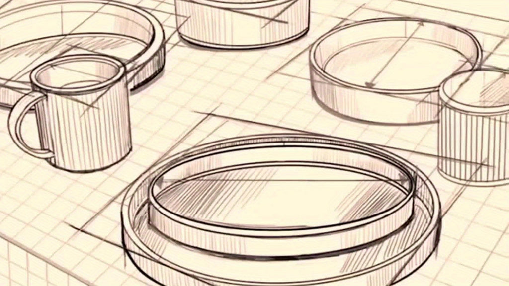 12pcs Stoneware Dinnerware Sets, Round Plates And Bowls Set for 4, Ribbed, Dishwasher And Microwave-safe, Full Glaze Matte White, Best for Christmas, Perfect for Thanksgiving