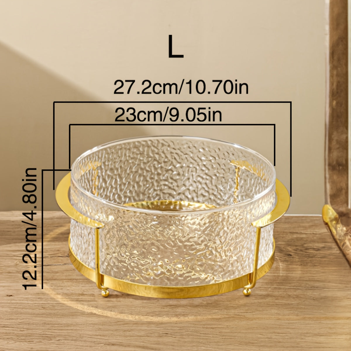 1set Glass Fruit Plate Snack Candy Plate Dessert Salad Bowl Storage Cake Plate Household Salad Bowl Dinner Plate Candy Plate Snack Dish Fruit Plate Tray Food Storage Industrial Storage Bowl Suitable for Home, Gatherings, Restaurants, Picnics